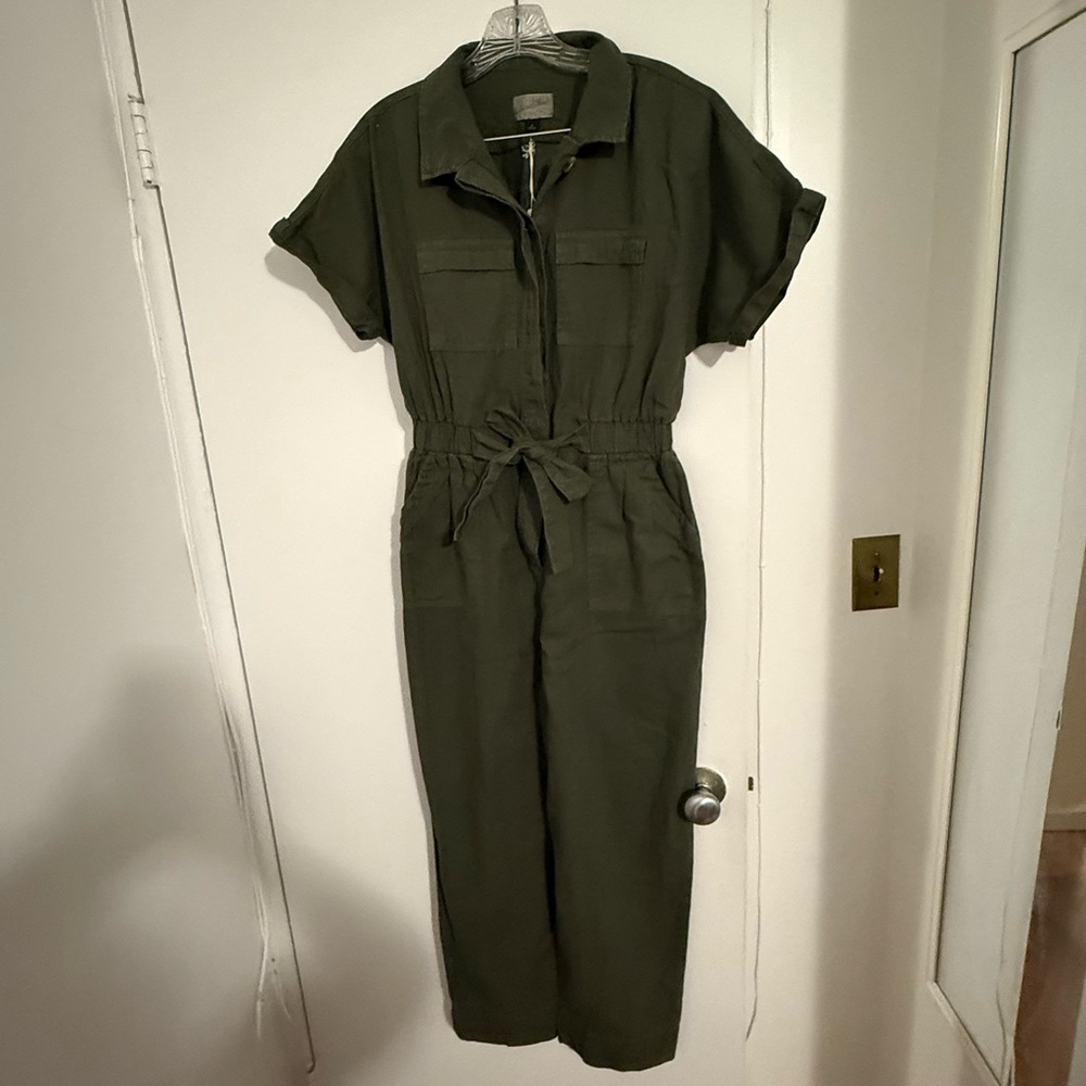 Universal Thread Olive Green Utility Jumpsuit Romper